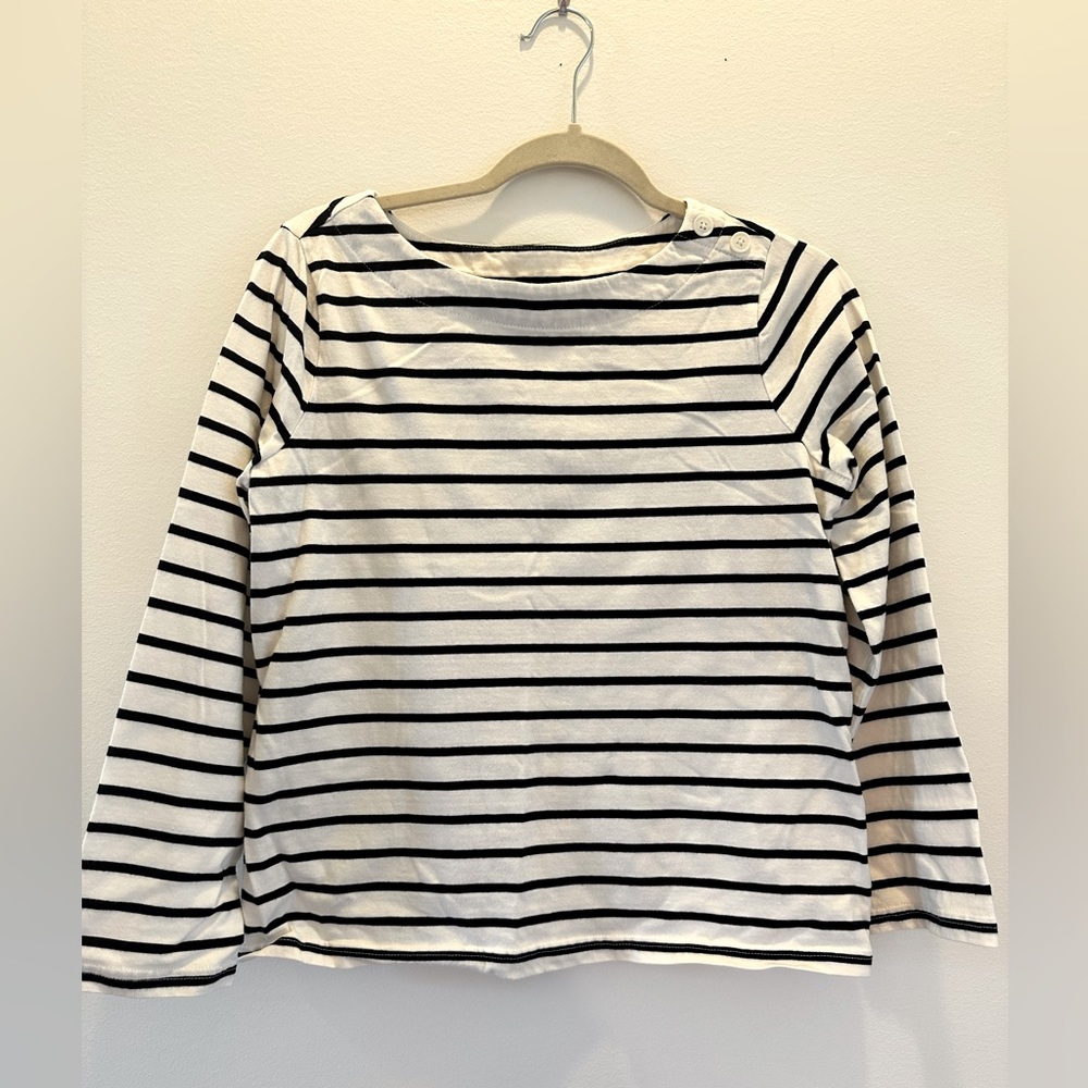 Banana Republic size Small Blue and White Striped Mariner top.